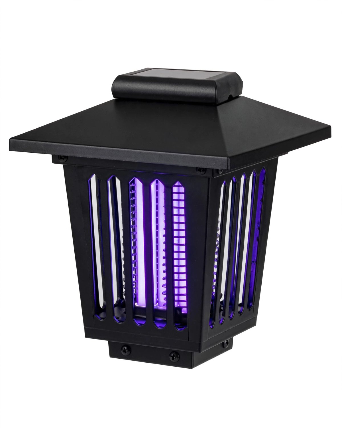 Solar Bug Zapper Lantern Garden Stake