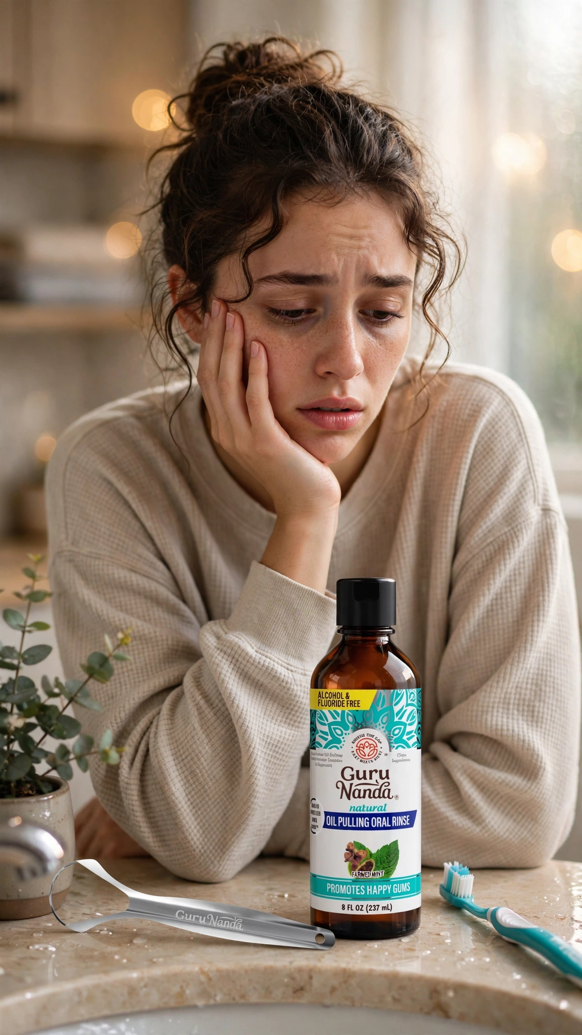 Guru Nanda Natural Oil Pulling Oral Rinse